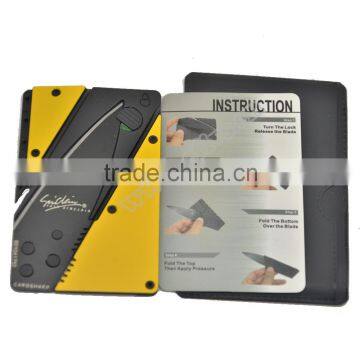 HOT!! 2016 Srainless Steel Credit Card Knife for Camping and Hiking Equipment Quality Choice photo-5