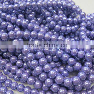 10mm top quality pearl glass bead,mix order round glass 53