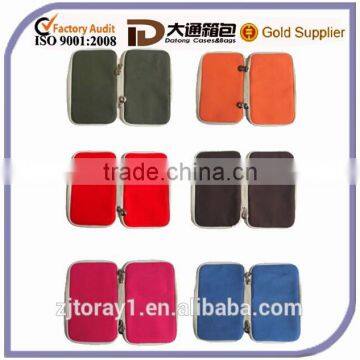 Cotton Pen Pouch Canvas Pencil Case For Teenagers