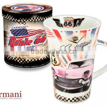 CARMANI Gift Set - Mug OLD VEHICLES Design