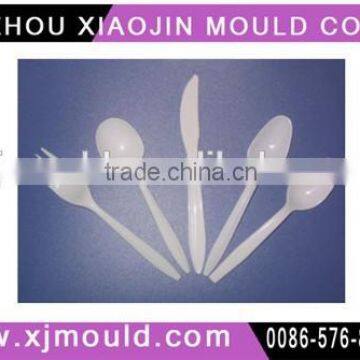 plastic knife fork and spoon injection mould