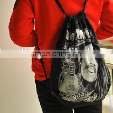 Magic Design Nylon Drawstring Bag