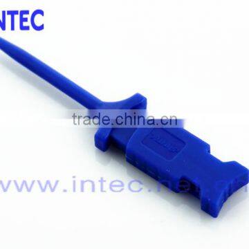 High-quality Test Hook for Logic Analyzer mini grabber SMD IC test hook clip jumper probe blue I00231
