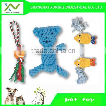 cute pet cotton rope toy