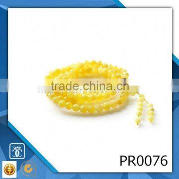 Silicone beads rosary necklace necklace and bracelet set yoga beaded necklace