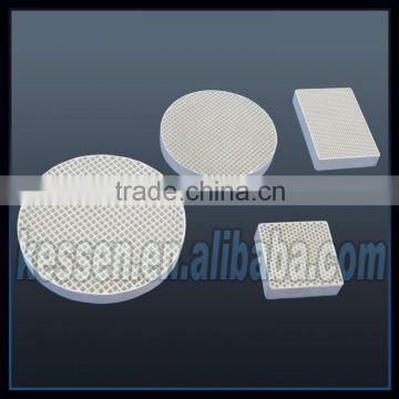 Cordierite ceramic honeycombs