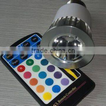 RGB 3W 300 Lm LED Spotlight