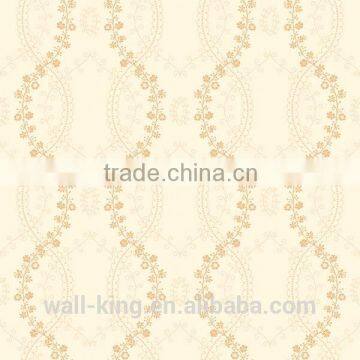 stripe flower for tv background wall paper cream