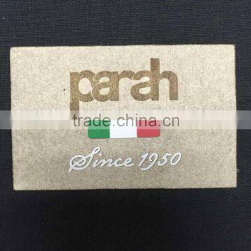 hot sale nicely leather patch label for jeans/Garment leather label