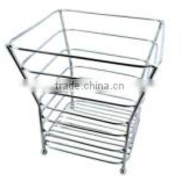 Waist shape towel trash can/Dirty clothes basket/towel guest romm stainless steel towel basket