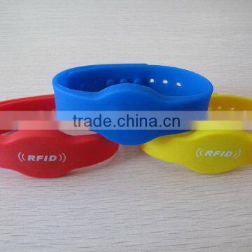 Branded new design security rfid woven wristbands