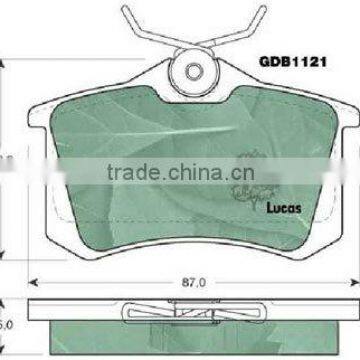 no noise high quality Brake Pads for Peugeot 405