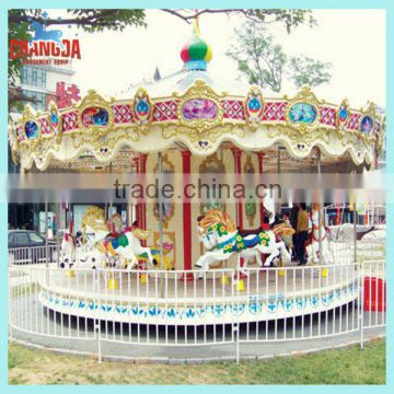 Attraction amusement rides children playground merry go round