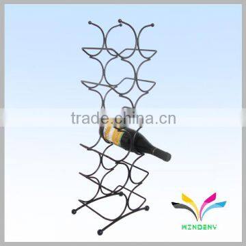 Factory quality good functional supermarket shipping wine display rack