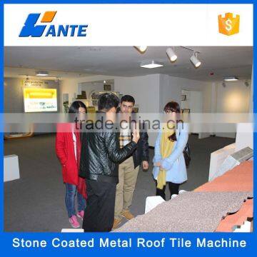 Wante Brand hot selling colorful stone coated metal roofing tiles ,roof tile