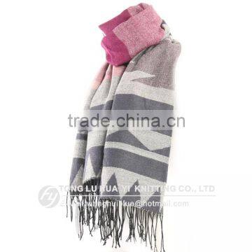 Customized Woven 100% Acrylic Wholesale Magic Scarf photo-2