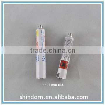 Empty aluminum squeeze tube containers 5ml tube