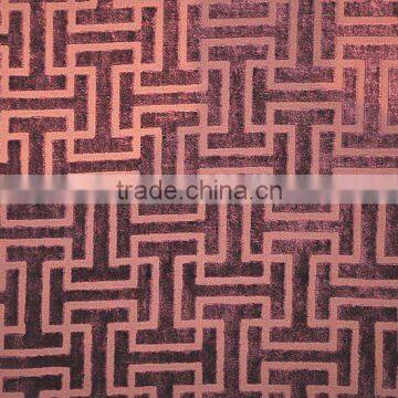 New Design Burnt-out Velvet Fabric for Home Decoration
