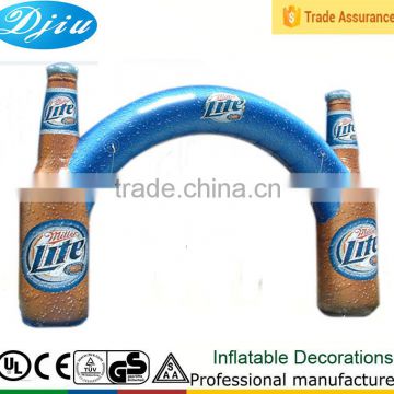 DJ-GG-115 New beer Pillar advertising inflatable arch street board decor outdoor