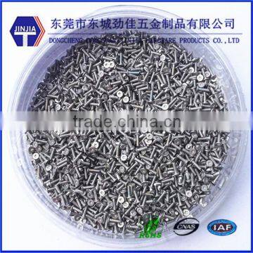 stainless steel and carbon steel 1mm screw