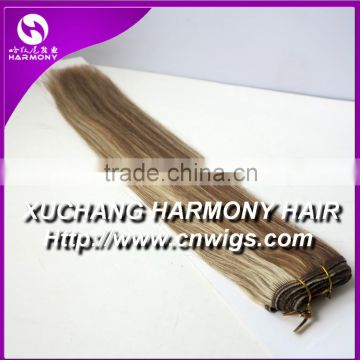 100% Quality human hair weaving, always 20" with more colors on stock