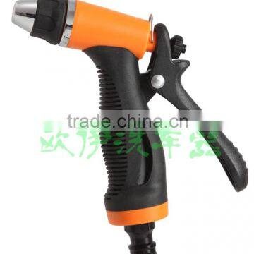 plastic garden spray gun with adjustable nozzle