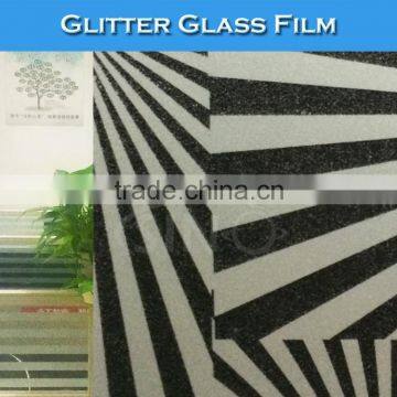 F010 Glitter Frosted Smart Window Decoration Glass Stickers