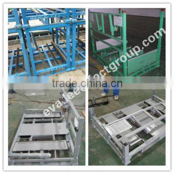 Foldable metal pallet for car glass/heavy duty pallet/Storage & transportation pallet