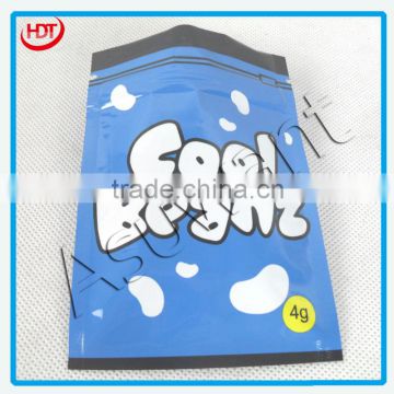 cool beanz small ziplock bags /herbal incense foil bag 4g/potpourri smoke bag