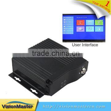 H 264 4ch 720P AHD Motion Detection SD Card Mobile DVR