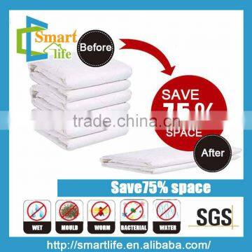 PET PE 0.07mm vacuum compressed bag for clothin