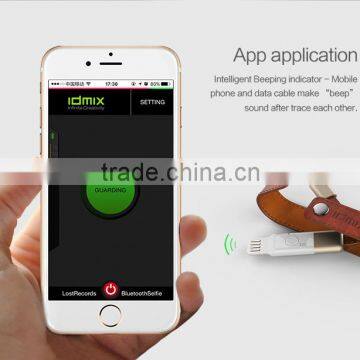 New Phone Cables Data Cable Charging For IOS 5 5S 6 Plus Bluetooth Anti-lost Self-timer Function Data Cable Triple MFi Quality Choice photo-5