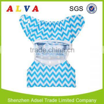 2015 Hot Sale Alva New Patterns Reusable Washable Diapers for Baby