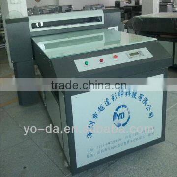 Solvent printer use print on leather,has good service