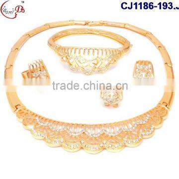 CJ1186-33 Beautiful charming design factory price high quality jewelry set in latest design 2016