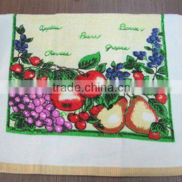 100% cotton printing kitchen towel