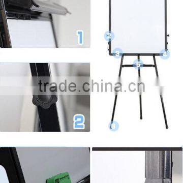 Magnetic Dry Erase Surface Flip Chart & Easel Whiteboard Easel