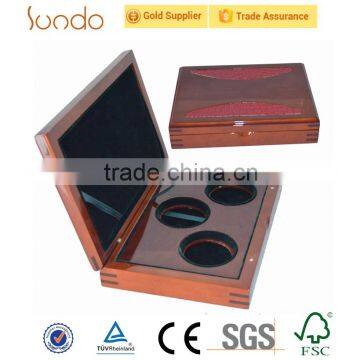 trade assurance wood custom coin storage box