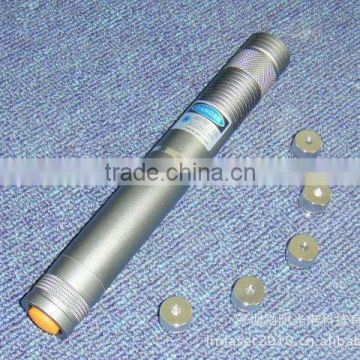 532nm 300mw green laser pointer with 5pattern heads+battery+charger retail and wholesale