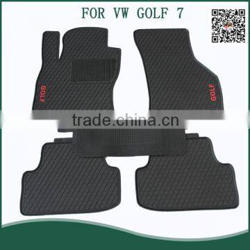 Full Set Type Rubber Floor Mats / Floor Liners For VW GOLF 7