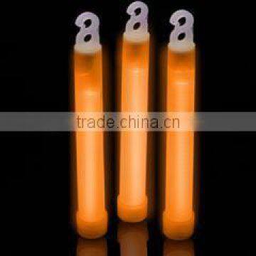 Beautiful party decoration 6 inch orange glow sticks