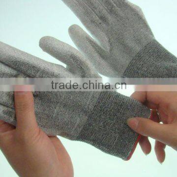 BAMBOO fiber latex coated palm garden Gloves