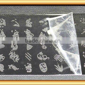 2016 Hot Factory Price Fashion 3D Art Nail Stickers, Nail Sticker Printer, Nail Art Sticker photo-2