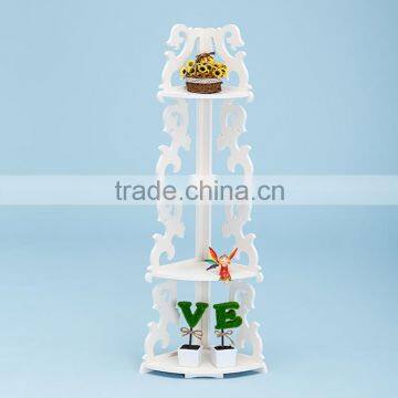 Tier Wood Flower Pot Herb Display Stand Shelf Rack Garden Display Shelf photo-5