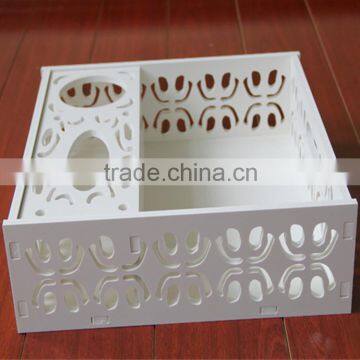 China suppliers high quality clear disposable hot sale plastic tray Wholesale rectangular wooden plastic serving Tray