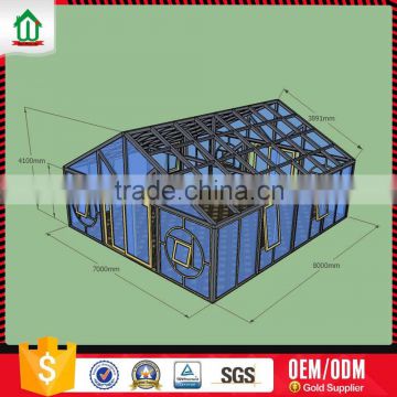 Quality Assured Latest Design Customize Low Cost Garden House