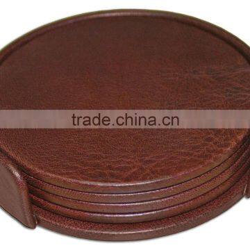 Leather Coaster 3
