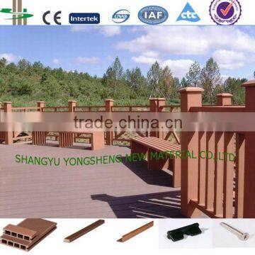 Plastic wood fence for sale