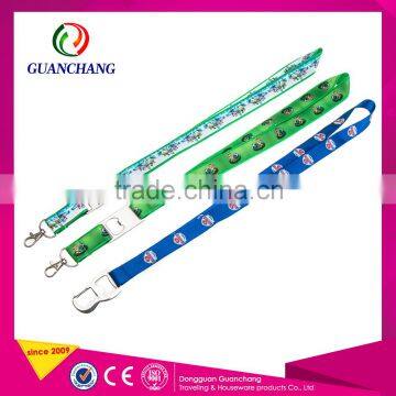 Screen Printing Lanyards Paw Print Custom Lanyard Snap Hook Bottle Opener