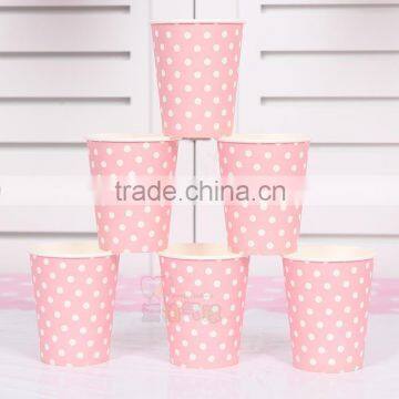 Baby Shower Pink Polka Dot Party Paper Tableware photo-2